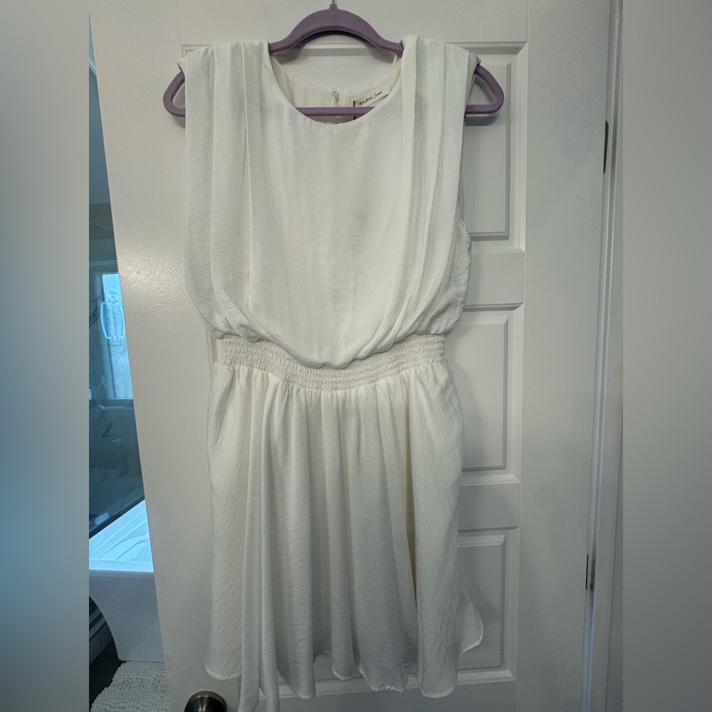 Mustard Seed Classic White Dress - size medium